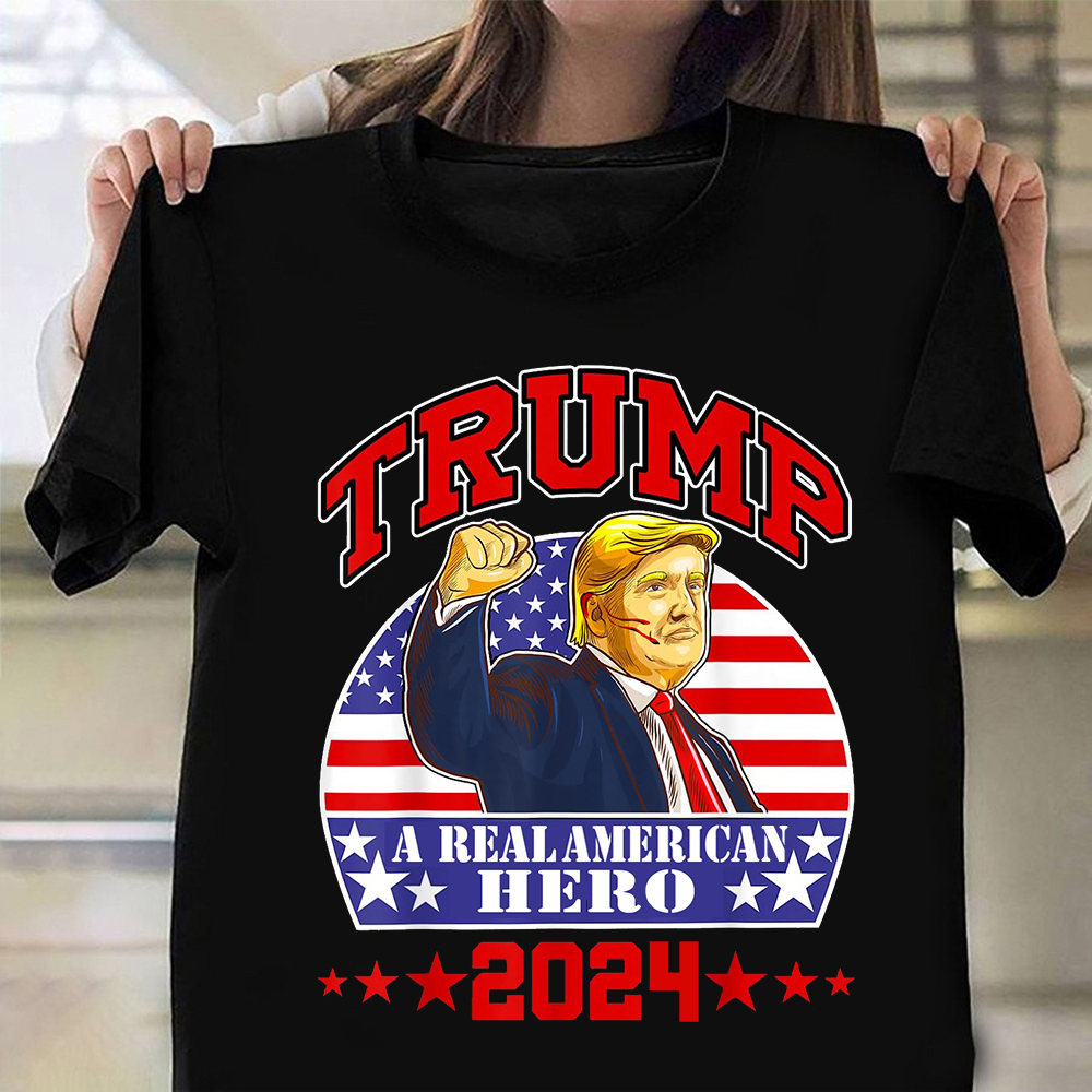 Trump Getting Shot Shirt MAGA Shoting Makes Me Stronger Trump 2024 Tee Shirt For Voters