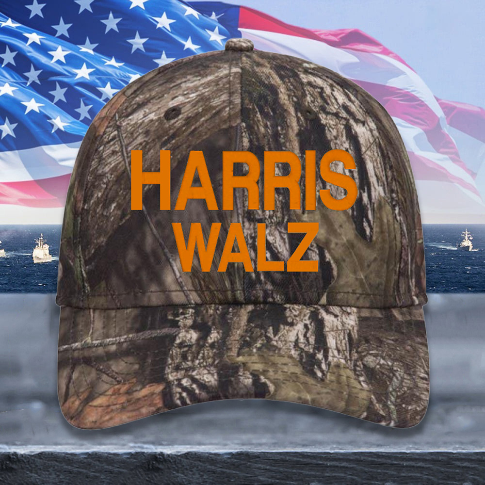 Harris Walz Camo Hat Harris For President Walz For Vice 2024 President Hat For Voters