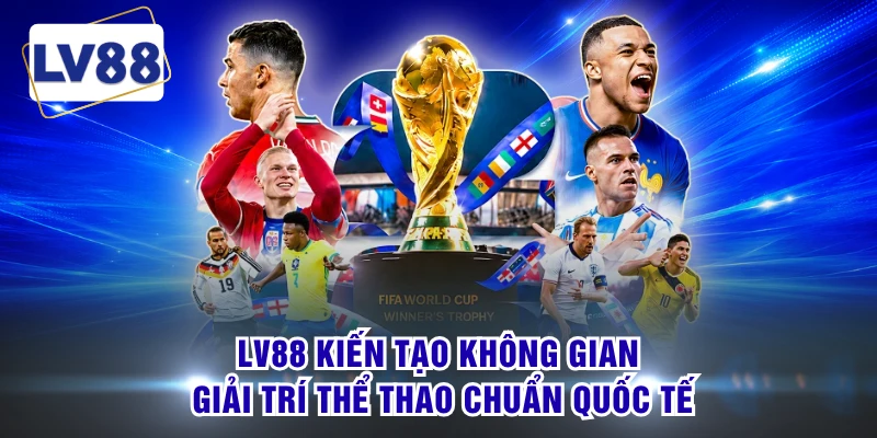 LV88 kiến tạo không gian giải trí thể thao chuẩn quốc tế 