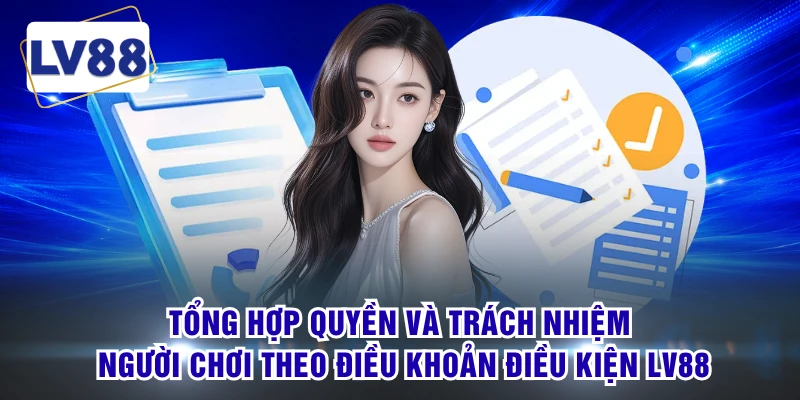 Tổng hợp quyền và trách nhiệm người chơi theo điều khoản điều kiện LV88 